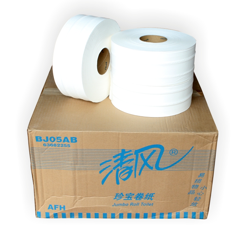 清風(fēng)大卷紙BJ05AB  850g 275米雙層 12卷 /箱