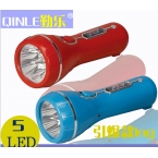 勤樂LED充電式手電筒QLED-105/久量LED-9066   5燈