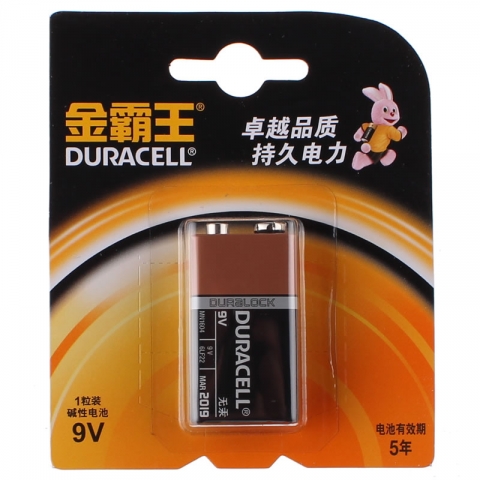 金霸王9V堿性電池  12粒/盒-6