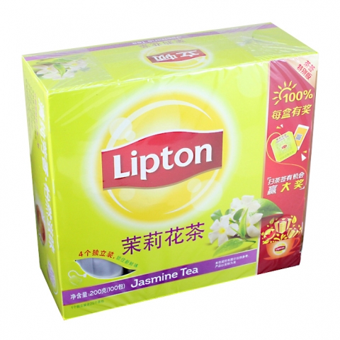 立頓茶包 茉莉花茶S100 (2g*100包)/盒