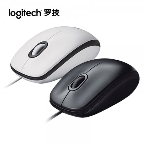 羅技有線鼠標M100