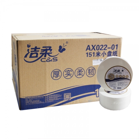 潔柔大卷紙jX022 151米/三層/12卷-6