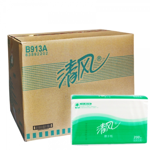 APP系列 清風牌 擦手紙B913A 230*225mm 2...