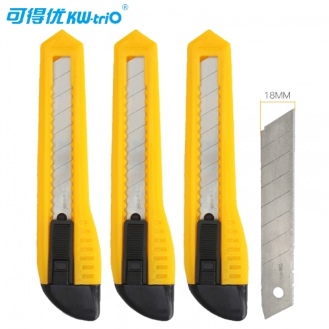 KW(可得優) 大號塑料 美工刀 3595