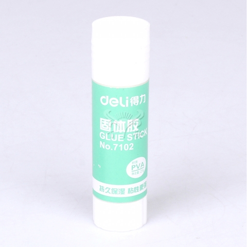 得力固體膠 21g固體膠辦公固體膠膠棒7102