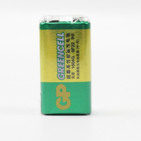 GP超霸9V碳性電池 1604G-S1 10粒/盒