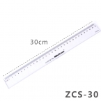 KW(可得優) 透明塑料直尺 ZCS-30 30cm-3