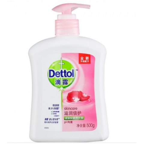 滴露健康抑菌滋潤倍護洗手液500ml