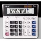 得力DL-2136ES桌面型計算器(白色)(臺)-1