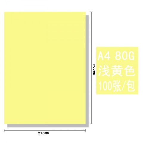 BESSIE彩色復(fù)印紙BS8102 A4 80G(100張)...