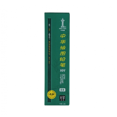 中華木質繪圖鉛筆 101/2B 12支一盒，需要1盒的拍12支-6